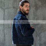 2017 fashion biker slim fit men denim jacket easy fit, relaxed fit can be customized