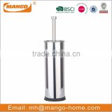Traditional Round Stainless Steel Toilet Brush