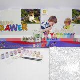 3D Цветовая пропорция Самостоятельная роспись маслом по номерам Замечательный образовательный цифровой игрушка для росписи для детей thumbnail-1