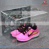 Custom Figure Clear Transparent Acrylic Shoe Box thumbnail-1