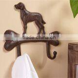 CAST IRON DOG BONE DESIGN WALL HOOK thumbnail-1