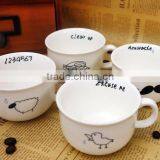 140ml Capacity Cute Mustache Coffee Cup thumbnail-2