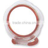 Double Side & Plastic Frame Cosmetic Mirror With Two Colour thumbnail-1