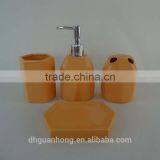 Simply Wholesale Ceramic Bathroom Accessory Set thumbnail-1