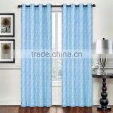 Hot Sell 100% Polyester Jacquard Curtain/Faux Embroidery Curtain