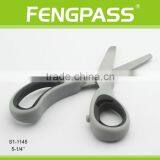 S1-1145 5-1/4 Inch 2Cr13 Stainless Steel Blade With PP+TPR Plastic Handle School Scissors thumbnail-3