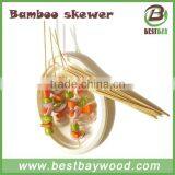 Wholesale Natural BBQ Use 20cm 30cm 40cm 50cm Bamboo Skewer thumbnail-5