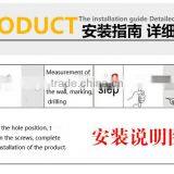 Bath Hardware Factory Supply Stainless Steel Double Bar Towel Rack thumbnail-6