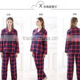 Warm Cotton Women Pajamas Suits Red Pajamas Home Comfortable Sleepware thumbnail-2