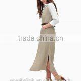 New Fashion Ladies Chic Sleeveless Belted Long Vest Wholesale thumbnail-2