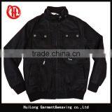 Factory Manufacture Men Black Washed pu Jacket thumbnail-1