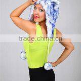 High Quality Hotsell Carniva Plush Animal Party Costume Hood Hat thumbnail-1