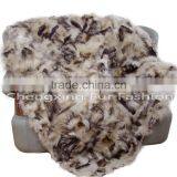 CX-D-48 Wholesale Custom Real Fox Fur Area Carpet Rug thumbnail-1