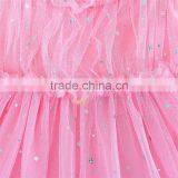 MGOO Special Design Bow Shoulder Girl Shinning Princess Dress Children Kids Star Infant Vestidos 6706 thumbnail-4