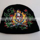 Cold Weather Print Acrylic Knitted Beanie Hat thumbnail-2