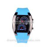 Stock Wholesale 2015 LED Digital Watches Men's Aviation Sector Dashboard Watches Watches Fashion for Men Women Watch thumbnail-2