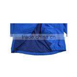 Fashion Men's Windbreaker Warm Blue Jacket With Hood thumbnail-4