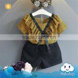 SS-966G Girls Frock Styles Cheap Fashion Hot Sell Children Summer Clothes and Low Price Clothes for Children