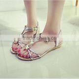 F20017H Wholesale Women Summer Sandals Bohemia Style Ladies Shoes New Design thumbnail-3