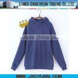 High Quanlity Women Plain Pullover Hoodies With Pocket Fashion Clothes thumbnail-1