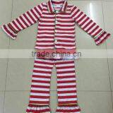 Christmas Wholesale Children's Boutique Clothing Sets Children Pajamas Fall Winter Boutique Children Christmas Pajamas thumbnail-3