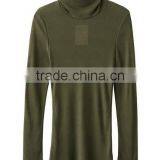 Runwaylover EY2372B 2017 Ladies Sexy Turtleneck Tight T-Shirts thumbnail-6