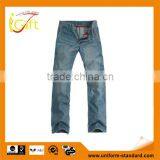 100%cotton 5pkts Men's Vintage Blue Jeans thumbnail-1