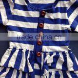 2015 New Style Kids Boutique Cardigan Baby Girl Fall Chidren Cotton Striped Cardigan QL-55 thumbnail-2