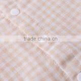 Wholesale Quality Baby Clothing Organic Cotton Onesie Baby Romper Plaid thumbnail-4