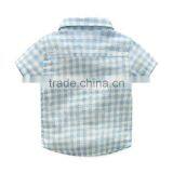 Wholesale 2-7 Year Old Boys Summer Plaid Shirts thumbnail-2