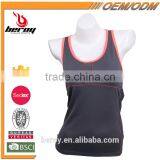Custom Sport/gym/running/yoga Dry Fit Tank Top,women Sexy Clothing Sleevless Latest Vest Top With Low MOQ thumbnail-2