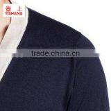 High Quality Winter Knitted V-neck Sweater Men thumbnail-2