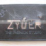 Fashion Garments Logo Leather Labels Jeans Fake Leather Patch Leather Jeans Label thumbnail-6