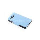 Cool Blue Bracket Function PU Samsung Galaxy S3 Protective Case With Fashionable Designs thumbnail-1