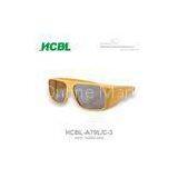 Yellow High Transmittance Effect IMAX 3D Glasses For Movie With PC Frame thumbnail-1