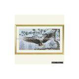 Fashion Cross-stitch, Handmade Cross-stitch, Landscape Cross-stitch thumbnail-1