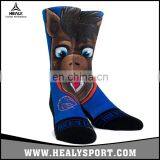 Printing Buster Mascot Boise College Football Comfortable Stretch Cotton Socks thumbnail-1