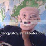 Troll Face New Funny Mens Slogan Meme Problem Trollface Mask thumbnail-1