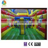 Clown Obstacle Course Equipment Inflatable Obstacle Combo Course for Playground thumbnail-2