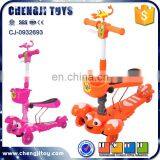 Lobster Shape Ride on Toys Swing Scooter 3 Wheel Foot Scooter Assembly Scooter for Kids