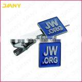 Factory Directly Custom Silver Color Necktie Clip and Lapel Pin Gift Tie Clip Set thumbnail-4