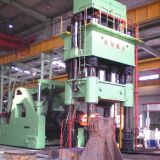 Hot forging open die forging hydraulic press with 3150 tons