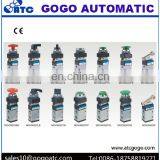 pneumatic push button valve