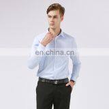 High Quality New Bagless Spring Autumn Men's Long Sleeve Shirt Business Casual Formal Pure Color Shirt thumbnail-3