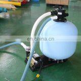 Portable integrated swimming pool filter winding sand cylinder pump