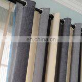 Wholesale Cheap Price Custom Thick American Style Stripe Patchwork Chenille Fluffy Fabric Shade Curtain With Attached Valance thumbnail-5