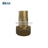 Free Lead ECO Brass Water Meter Connectors with Nuts