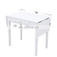 White Expansible Dresser With Drawer