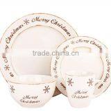 Housewhole Christmas Dinner Set Porcelainmerry Christmas 16pcs Dinner Setchristmas Design Porcelain 16pcs Crockery Quality Choice thumbnail-1