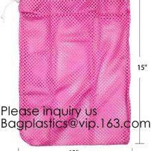 Mesh Laundry Bag Heavy Duty Drawstring Bag, Factories, College, Dorm, Travel Apartment Blouse, Hosiery, Stocking, Underwear Bags thumbnail-4